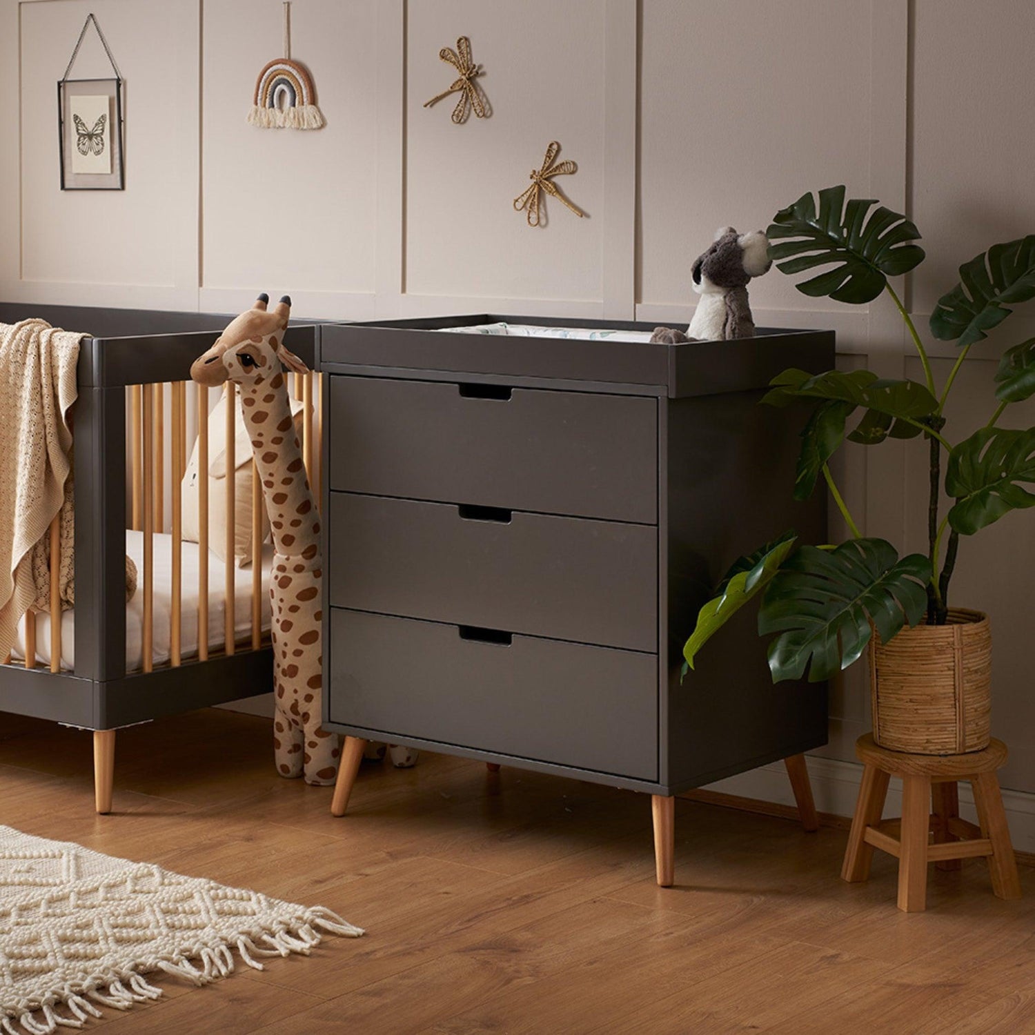 A Selection Of Chest Changers and Cot Changers on Dreamy Nursery