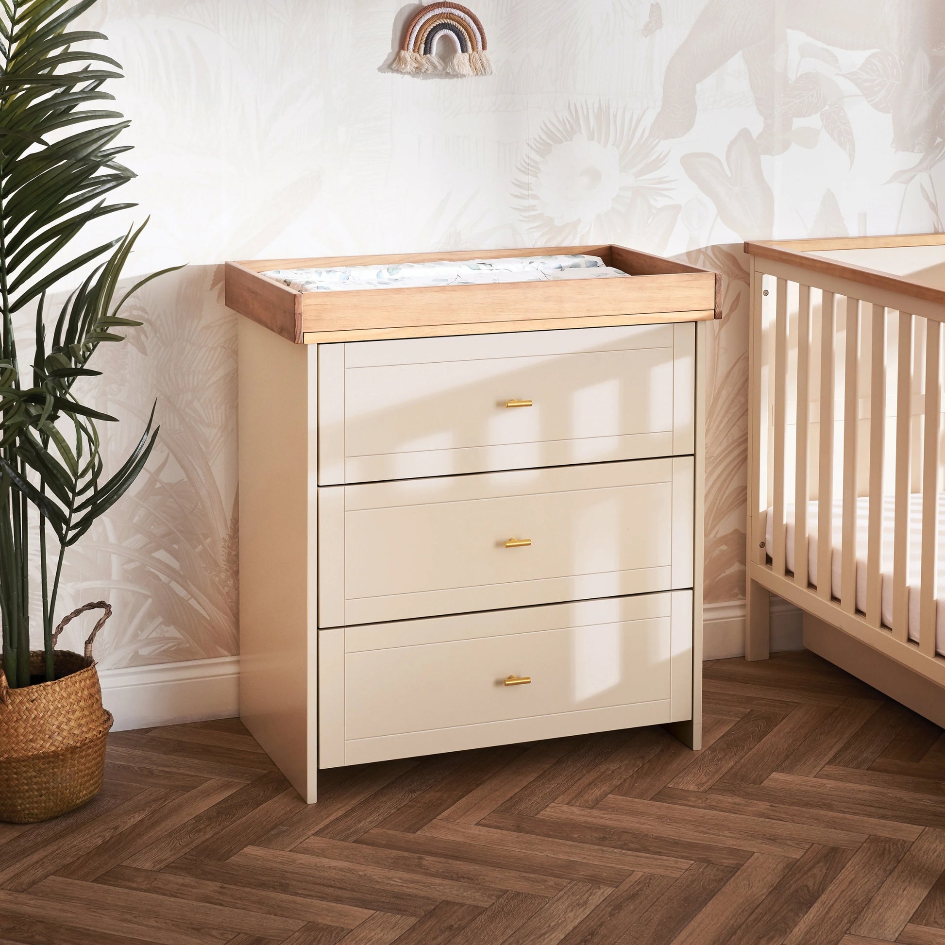 Obaby Evie Changing Unit - Cashmere - Dreamy Nursery
