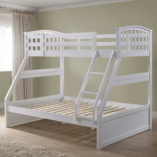 The Artisan Bed Company Three Sleeper Bunk Bed - White - Dreamy Nursery
