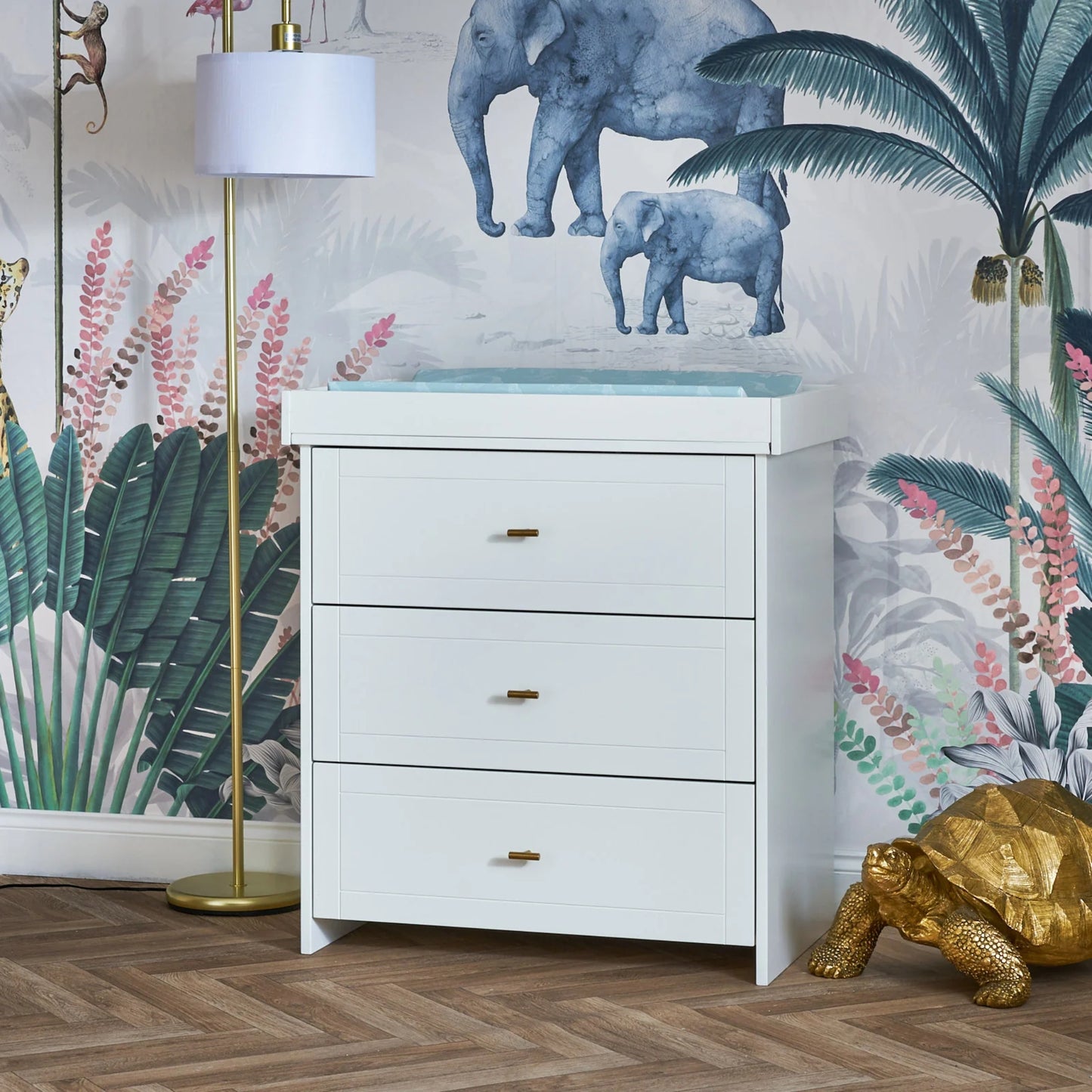 Obaby Evie Changing Unit - White - Dreamy Nursery