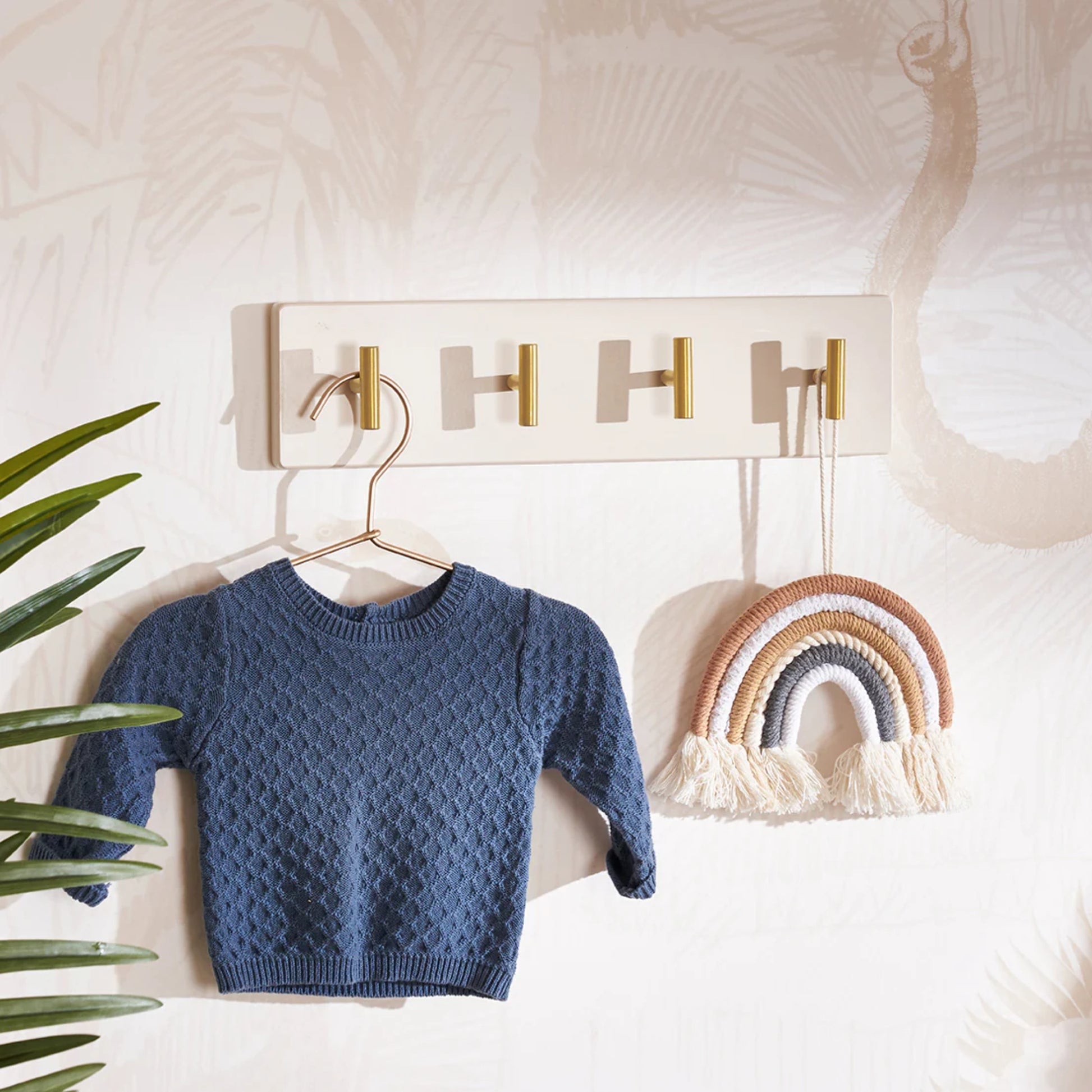 Obaby Evie Wall Hook - Cashmere - Dreamy Nursery