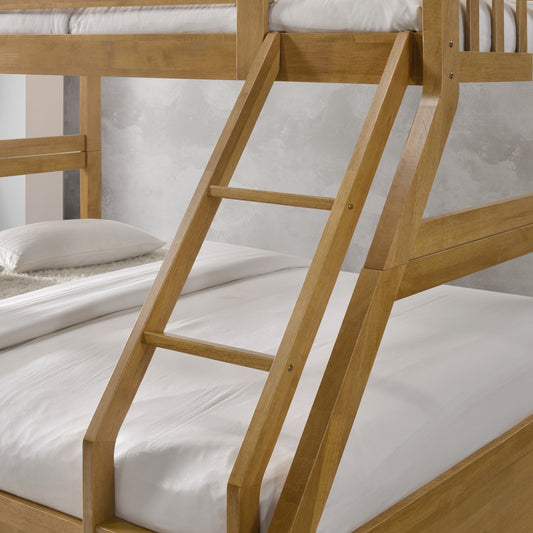 The Artisan Bed Company Three Sleeper Bunk Bed - Oak - Dreamy Nursery