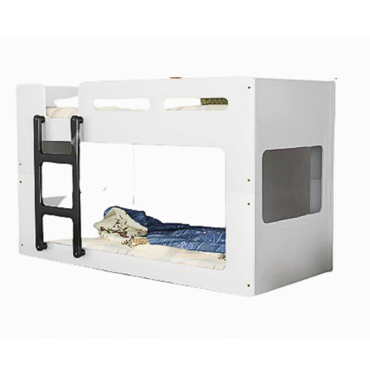The Artisan Bed Company Low Bunk Bed - White - Dreamy Nursery