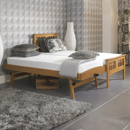 The Artisan Bed Company Guest Trundle Bed - Oak - Dreamy Nursery