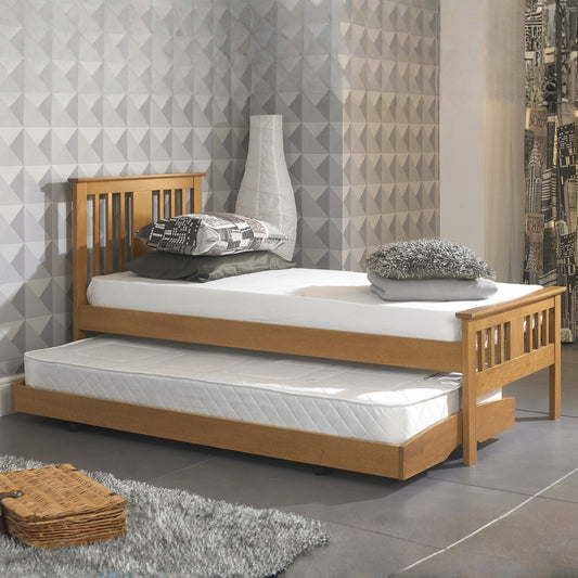 The Artisan Bed Company Guest Trundle Bed - Oak - Dreamy Nursery