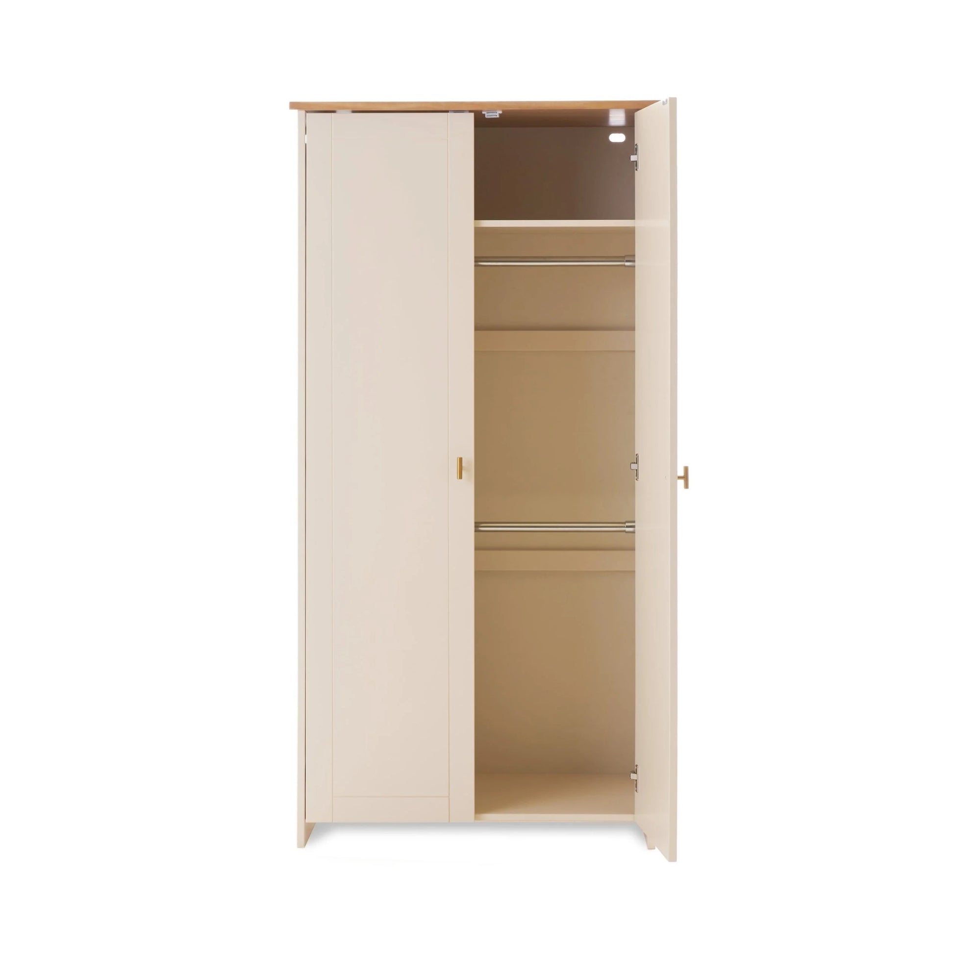 Obaby Evie Double Wardrobe - Cashmere - Dreamy Nursery