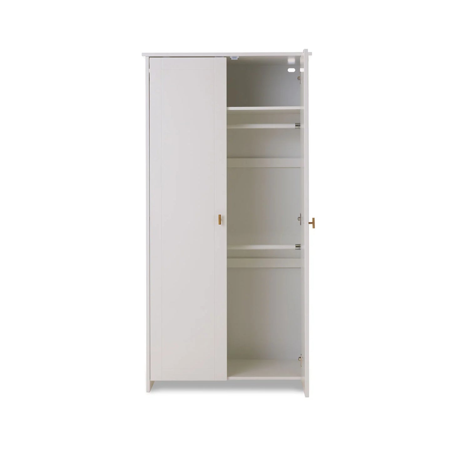 Obaby Evie Double Wardrobe - White - Dreamy Nursery