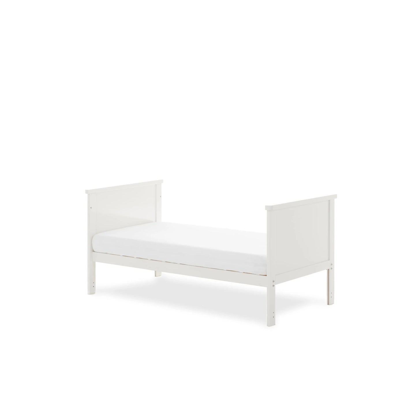 Obaby Evie Mini Cot Bed - White - Dreamy Nursery