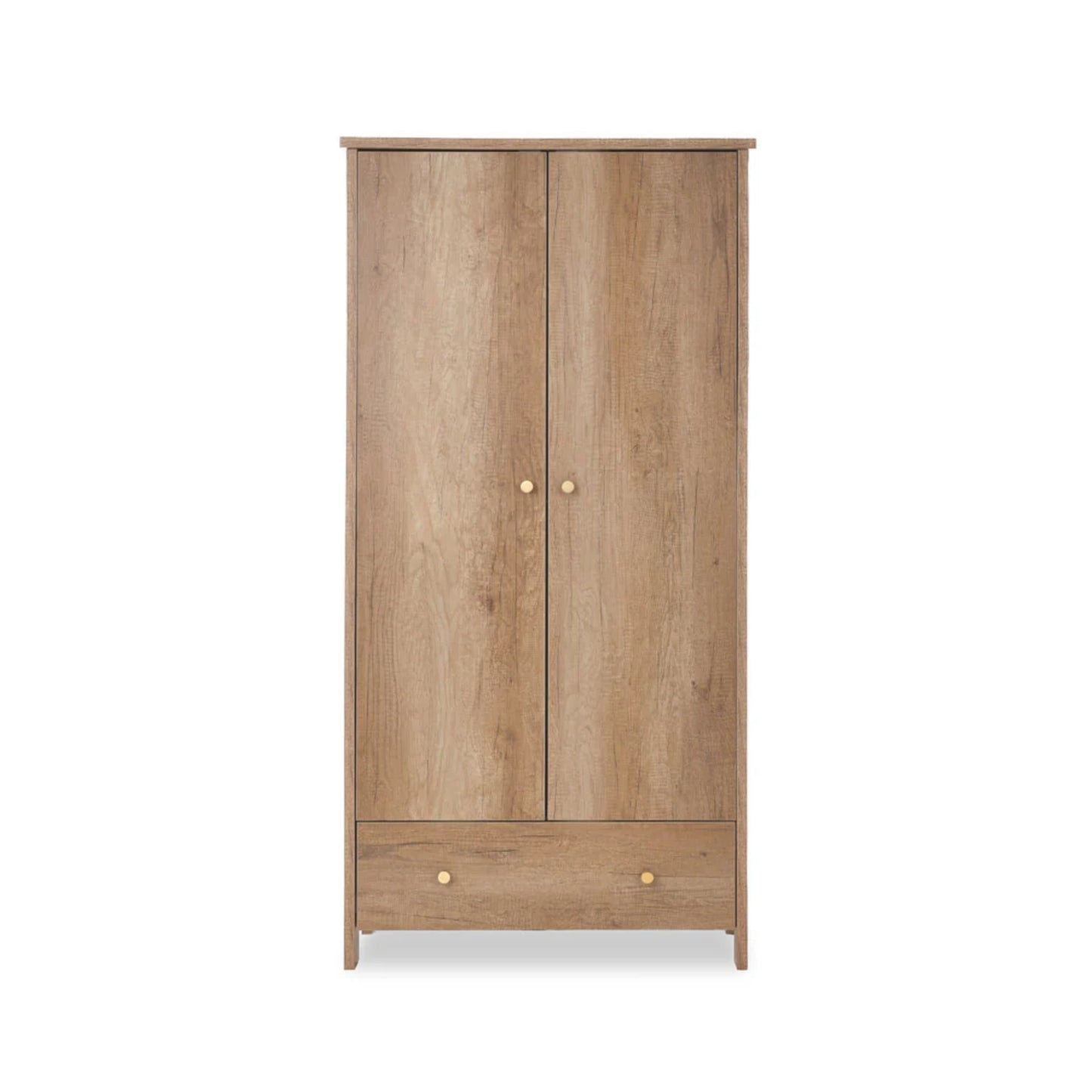 Obaby Nika Double Wardrobe - Oak