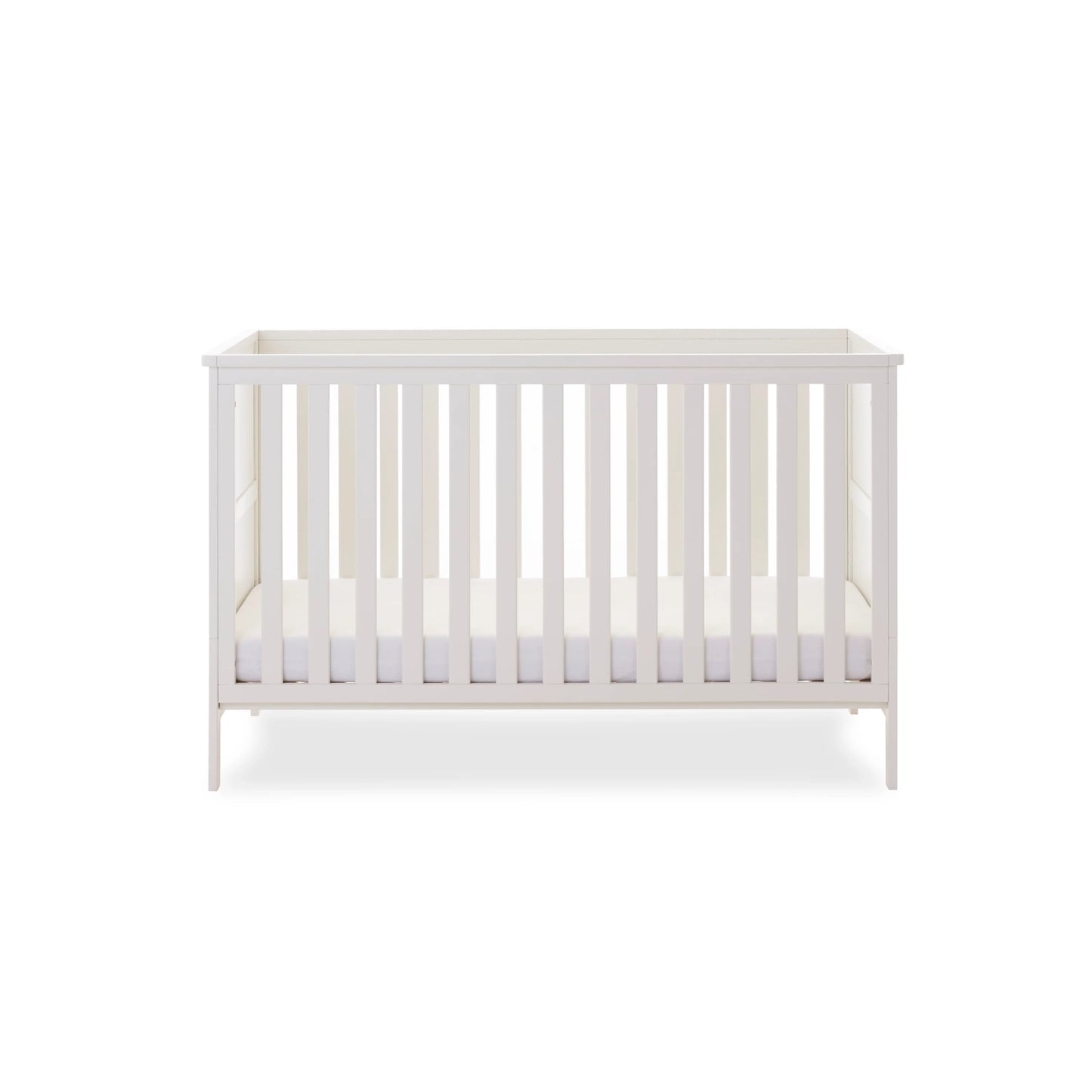 Obaby Evie Cot Bed - White - Dreamy Nursery