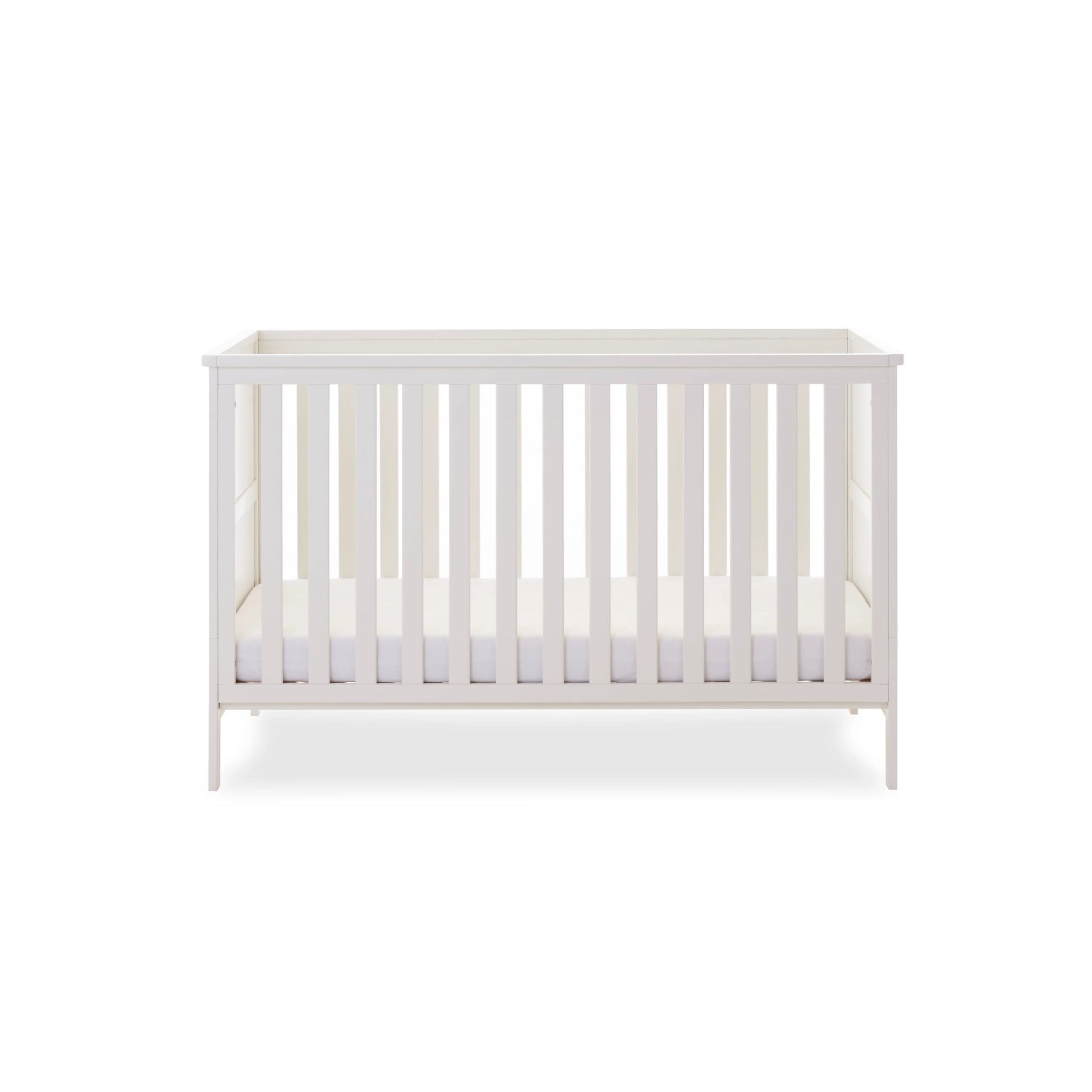 Obaby Evie Cot Bed - White - Dreamy Nursery