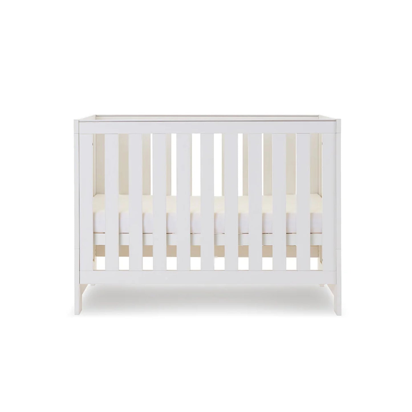 Obaby Nika Cot Bed - White Wash
