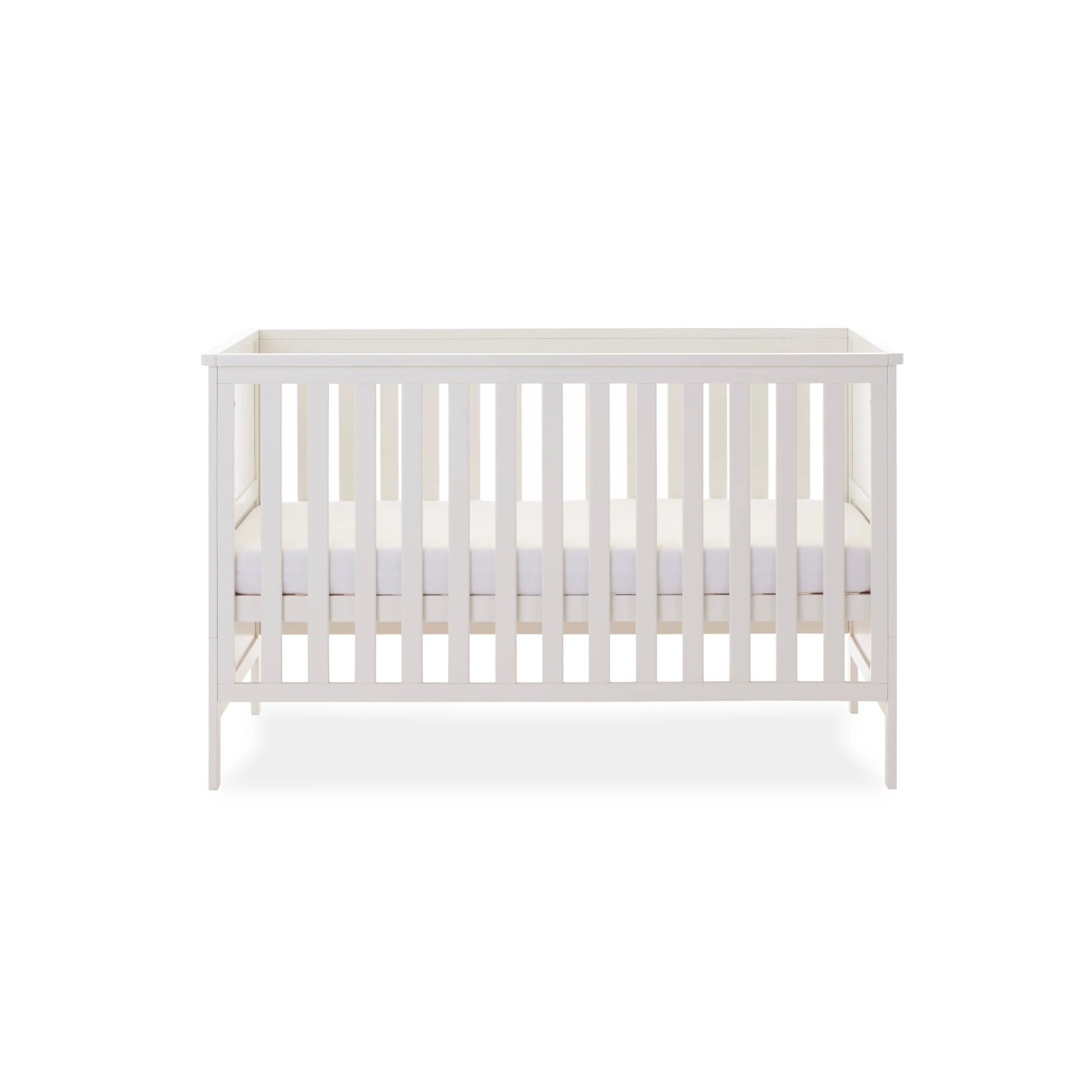 Obaby Evie Cot Bed - White - Dreamy Nursery