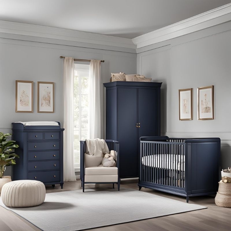 Navy blue nursery furniture online