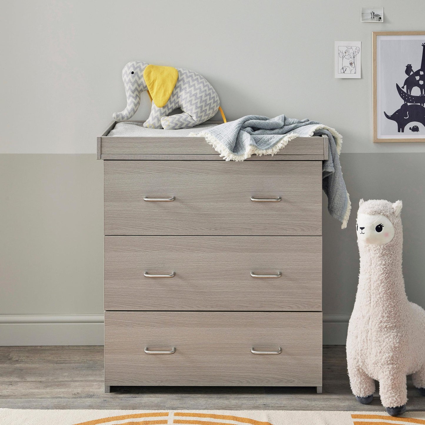 Babymore Caro Mini 2 Piece Room Set - Grey Wash-Dreamy Nursery