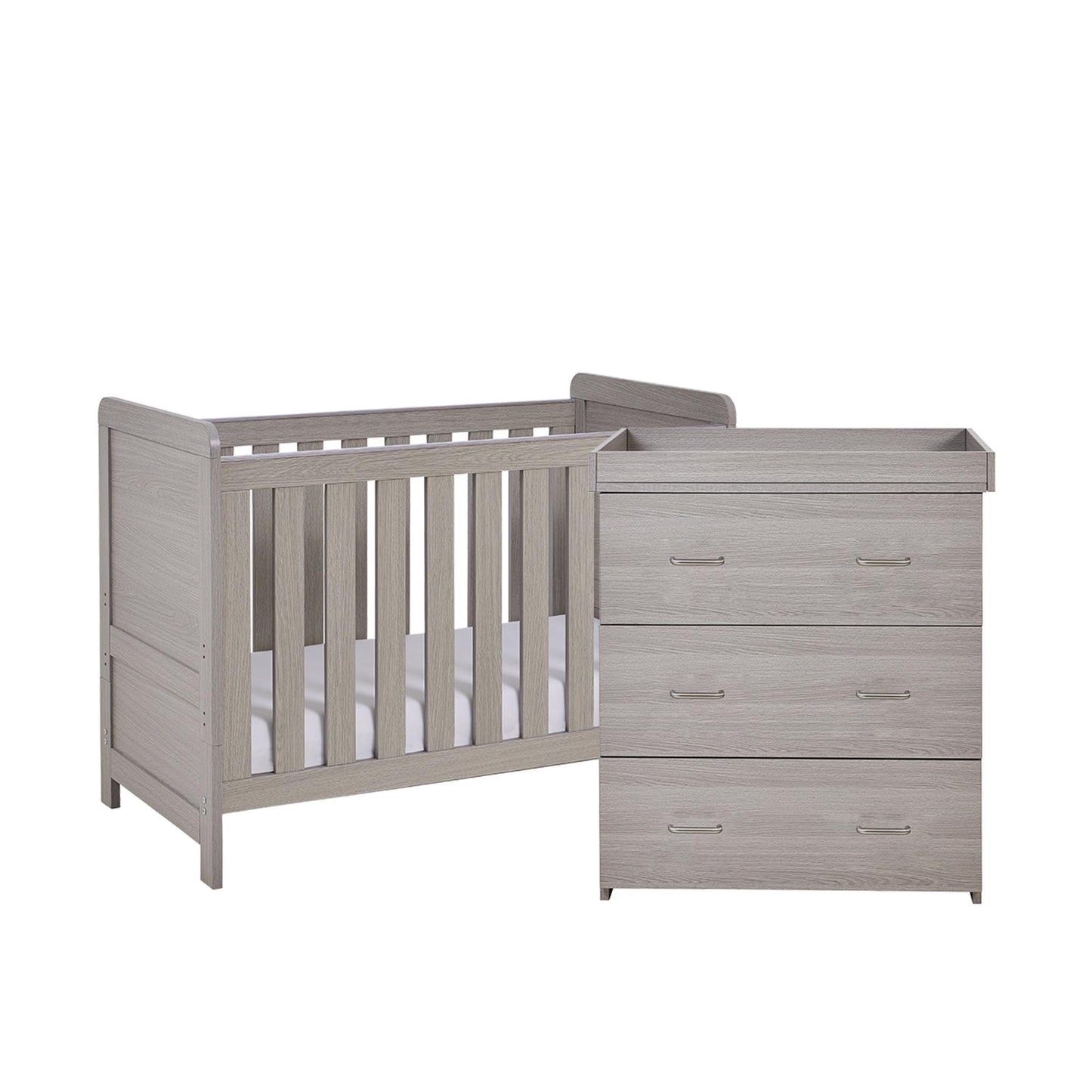 Babymore Caro Mini 2 Piece Room Set - Grey Wash-Dreamy Nursery