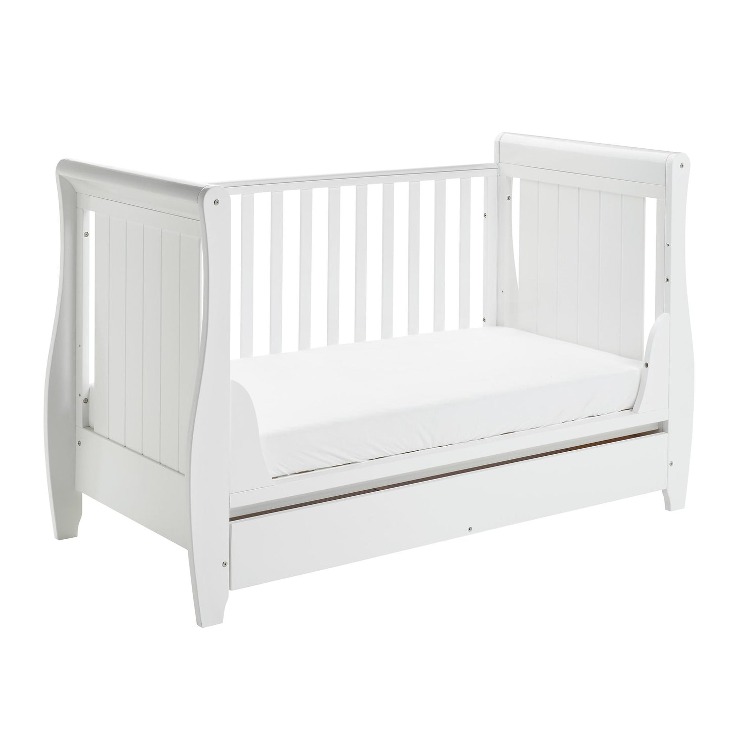 Babymore Stella 3 Piece Nursery Room Set - White-Dreamy Nursery
