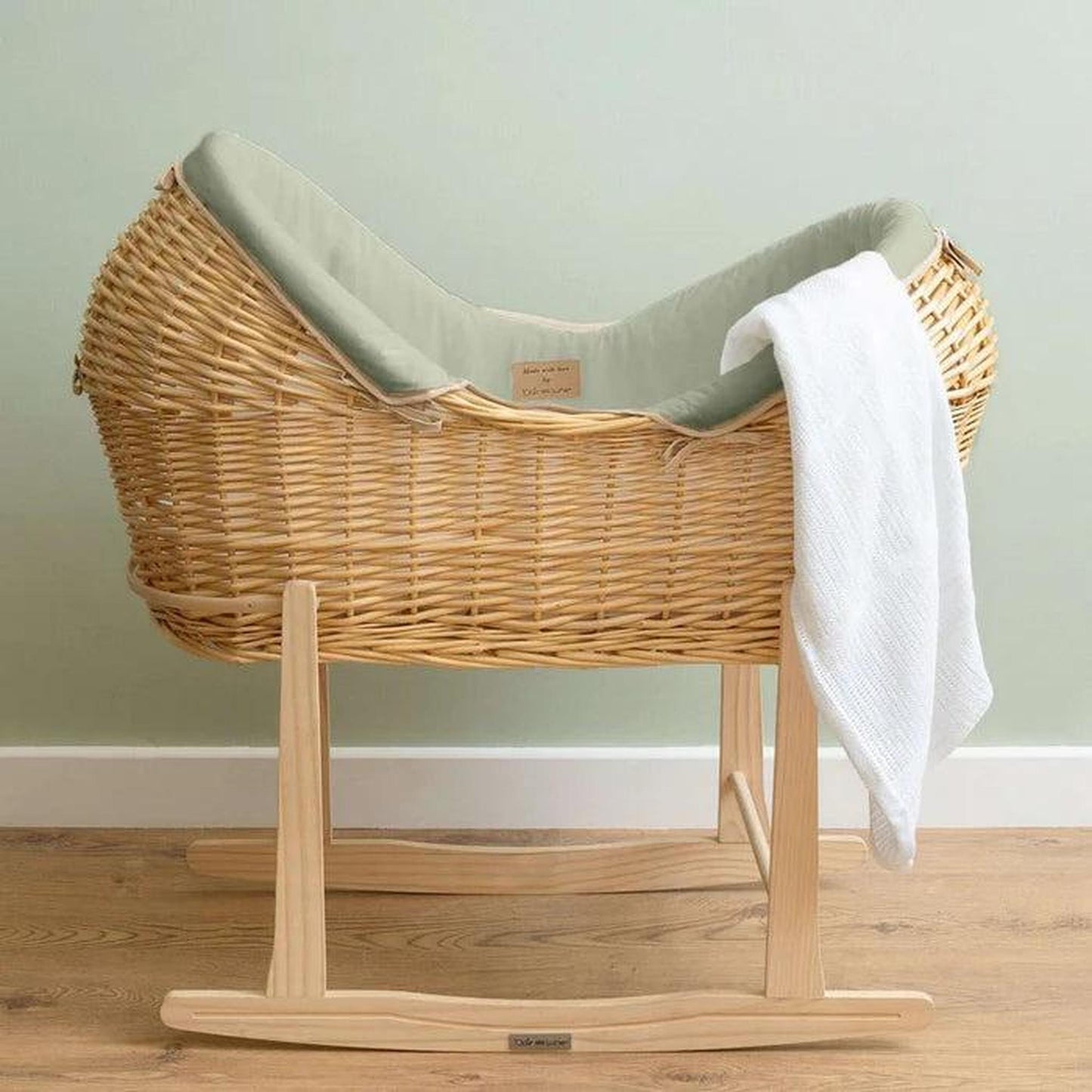 Clair De Lune Noah Pod (w/Rocking Stand) - Sage Green