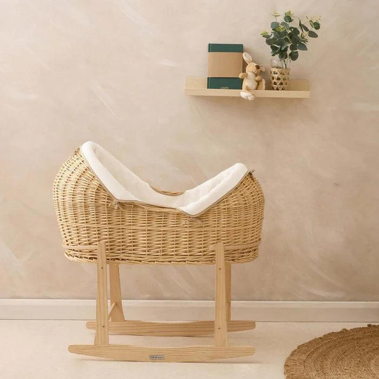 Clair De Lune Noah Pod (w/Rocking Stand) - White