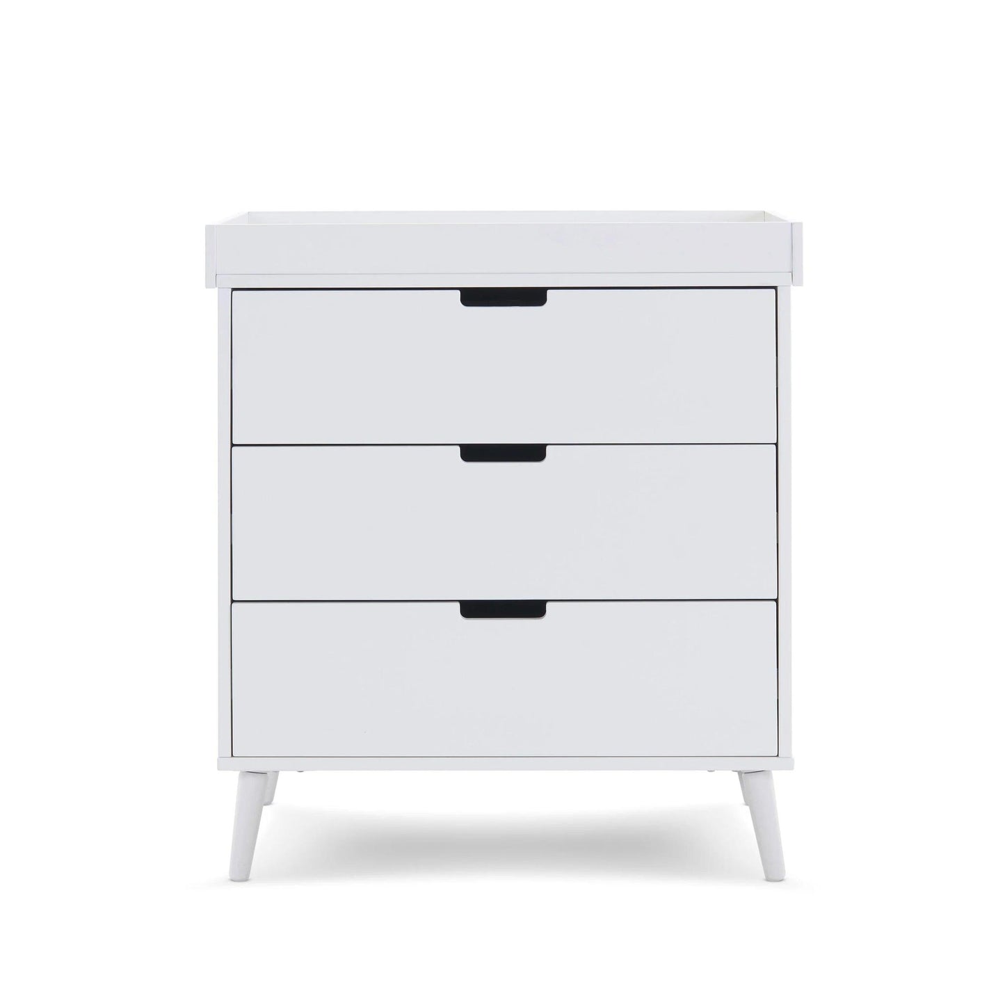 Obaby Maya 3 Piece Room Set - White with Acrylic-Dreamy Nursery