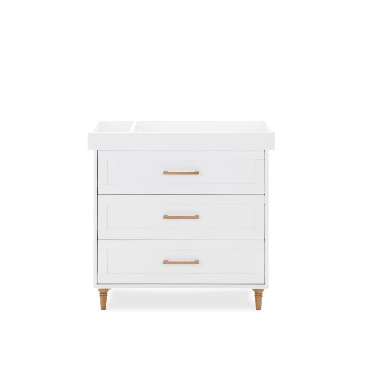 Obaby Orla 2 Piece Room Set - White with Oak-Dreamy Nursery