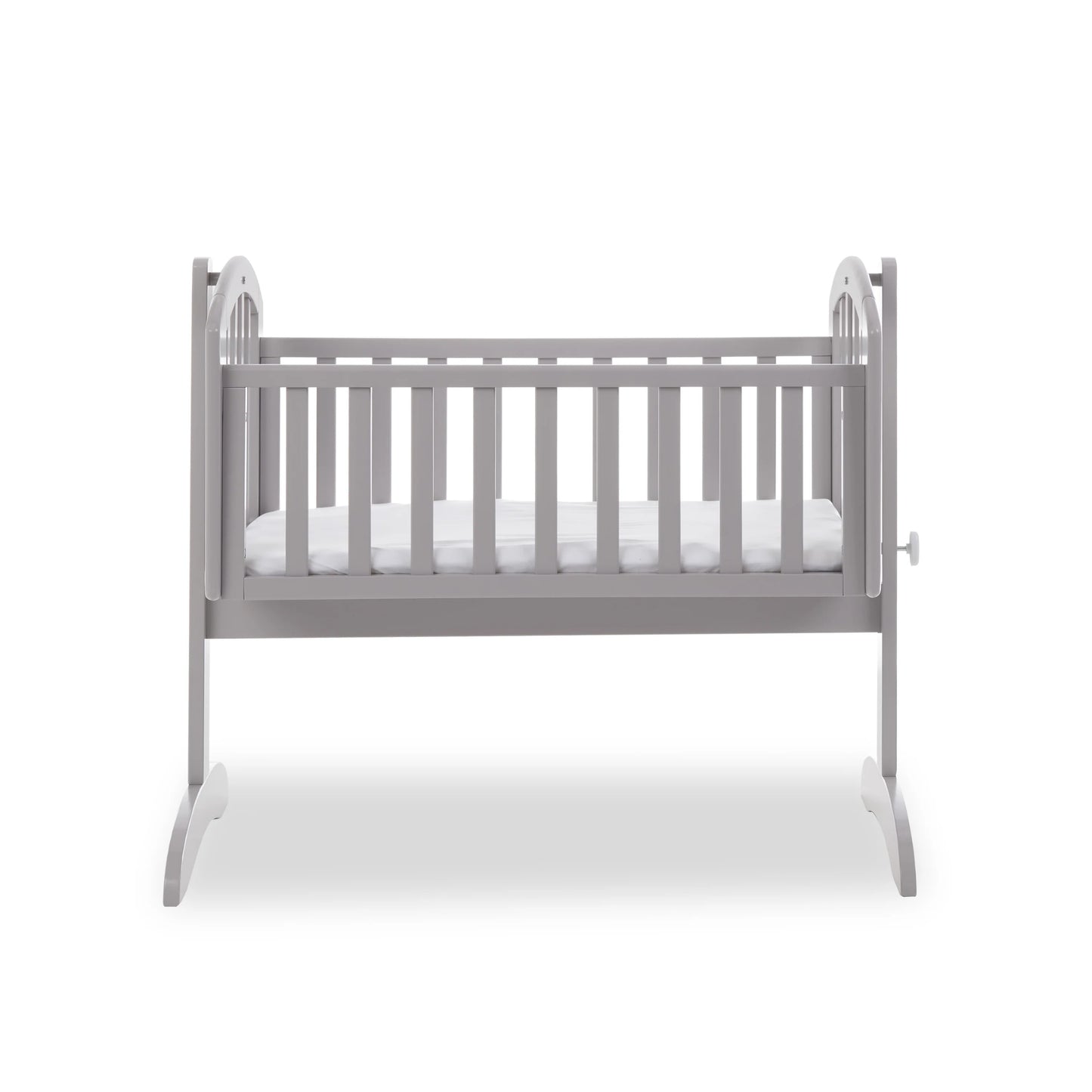 Obaby Sophie Swinging Crib - Warm Grey-Dreamy Nursery
