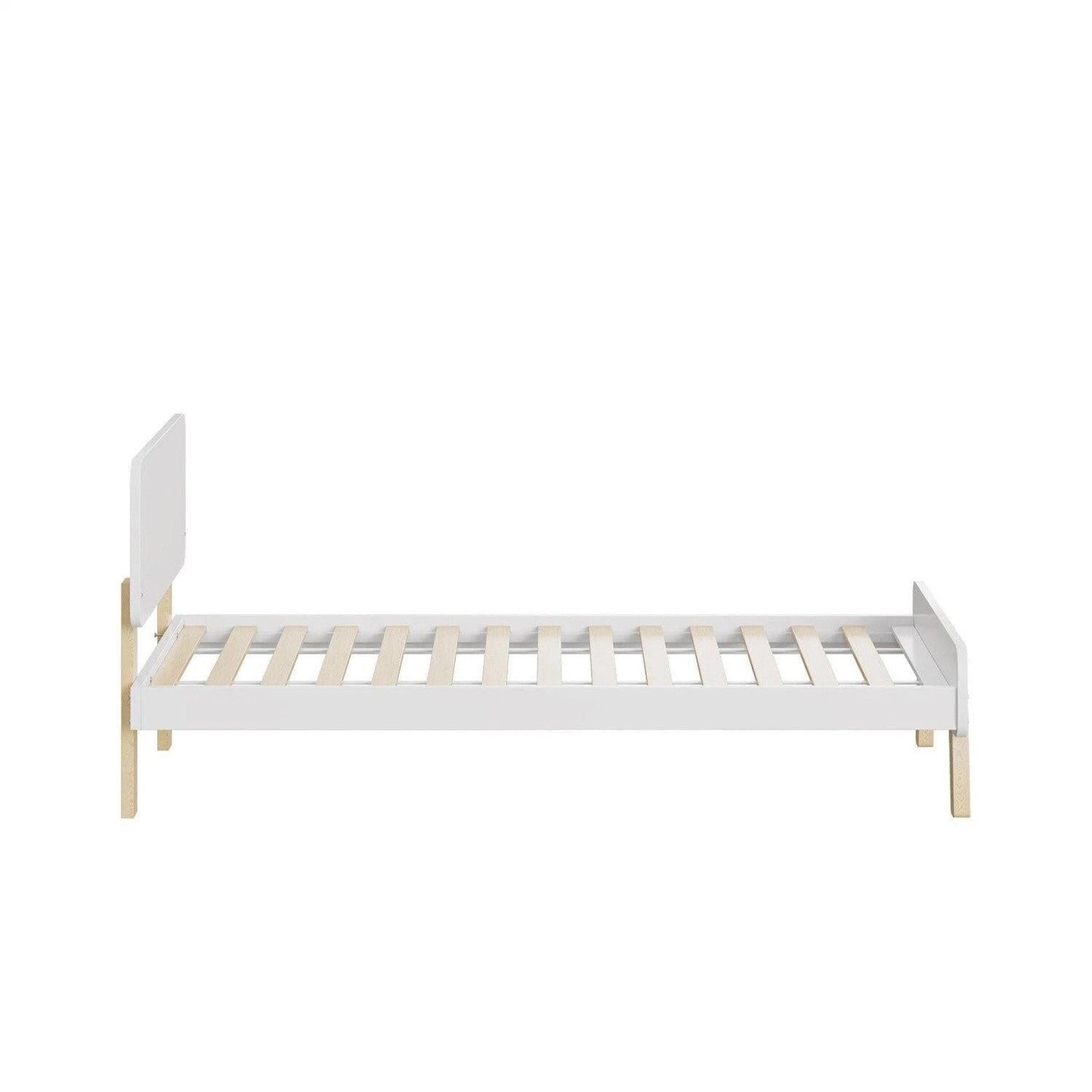 Amani Atlantic Single Bed - White-Dreamy Nursery