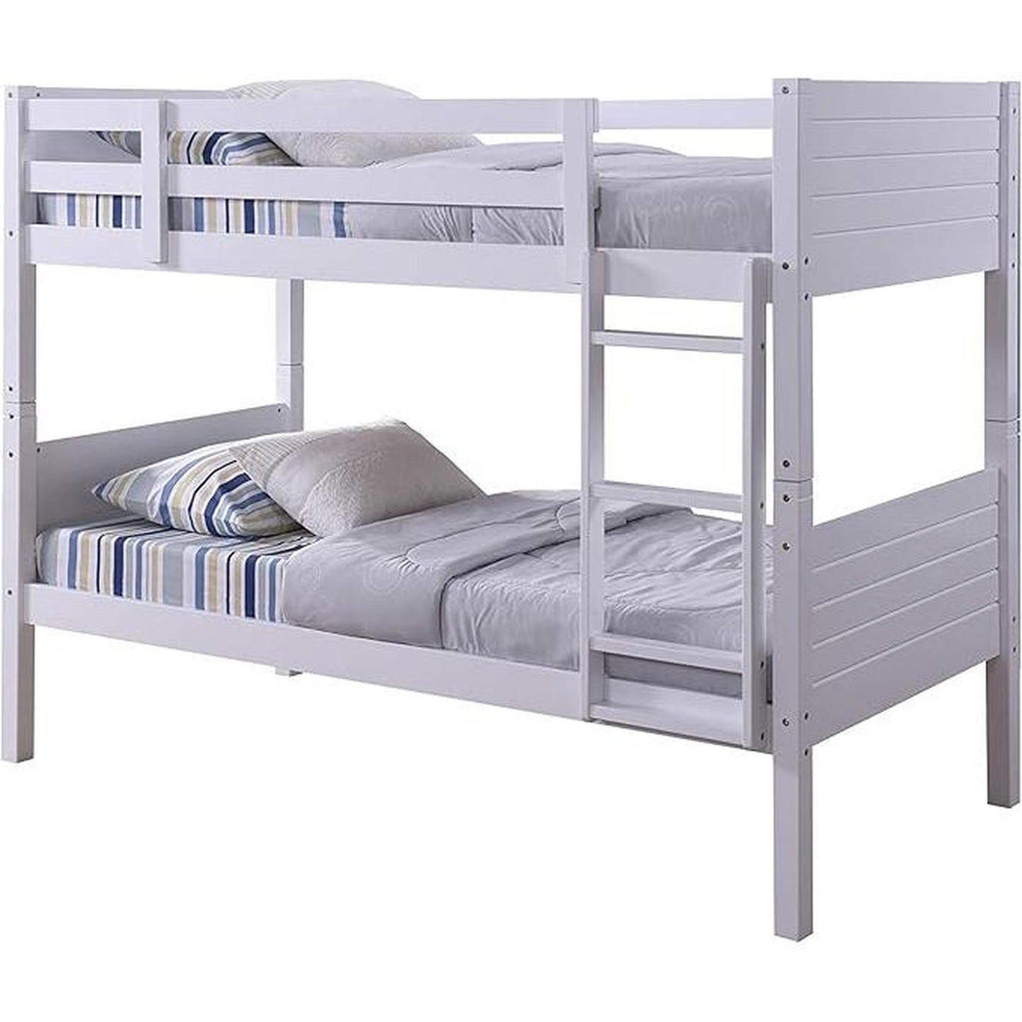 Amani Bedford Bunk Bed - White-Dreamy Nursery