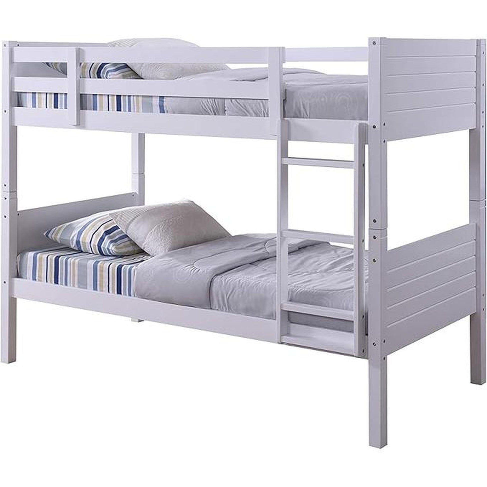 Amani Bedford Bunk Bed - White-Dreamy Nursery