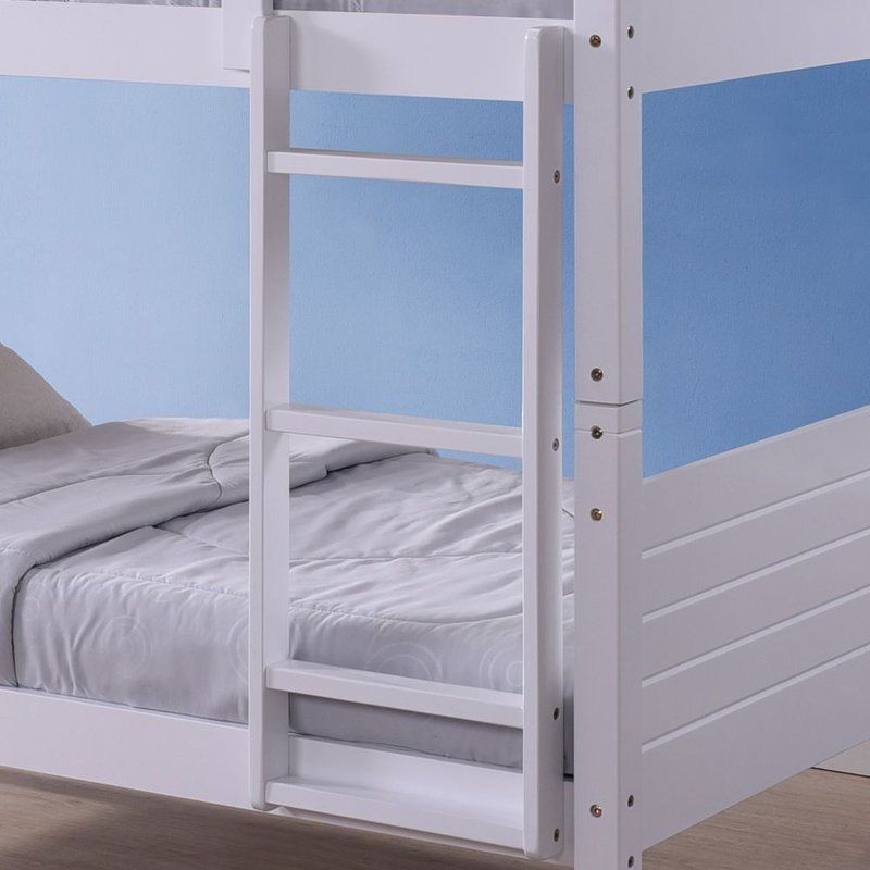 Amani Bedford Bunk Bed - White-Dreamy Nursery