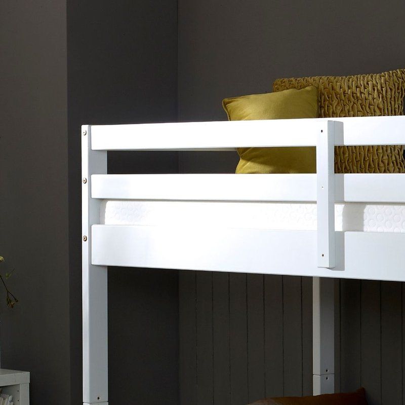 Amani Durham Bunk Bed - White-Dreamy Nursery