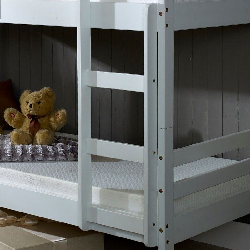 Amani Durham Bunk Bed - White-Dreamy Nursery