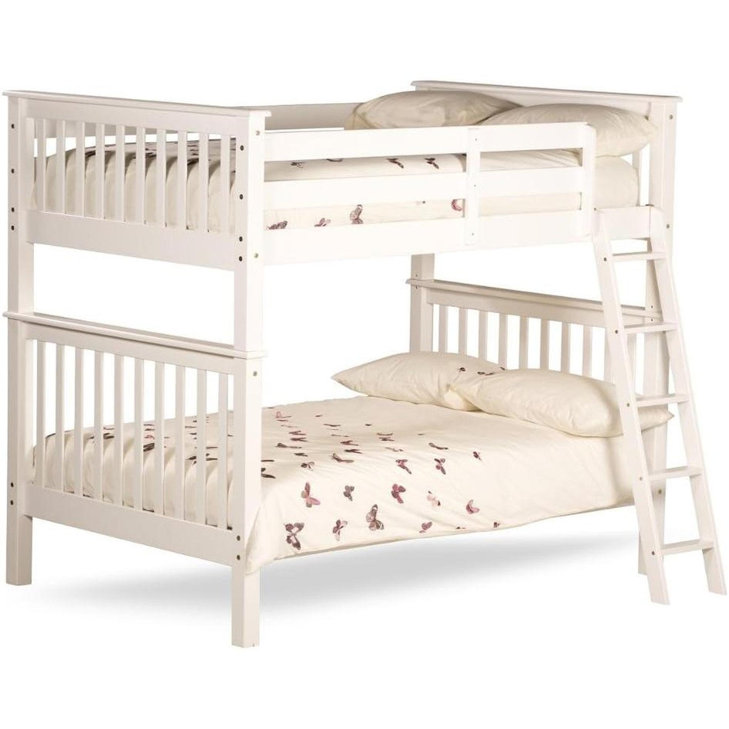 Amani Oxford Bunk Bed - White-Dreamy Nursery