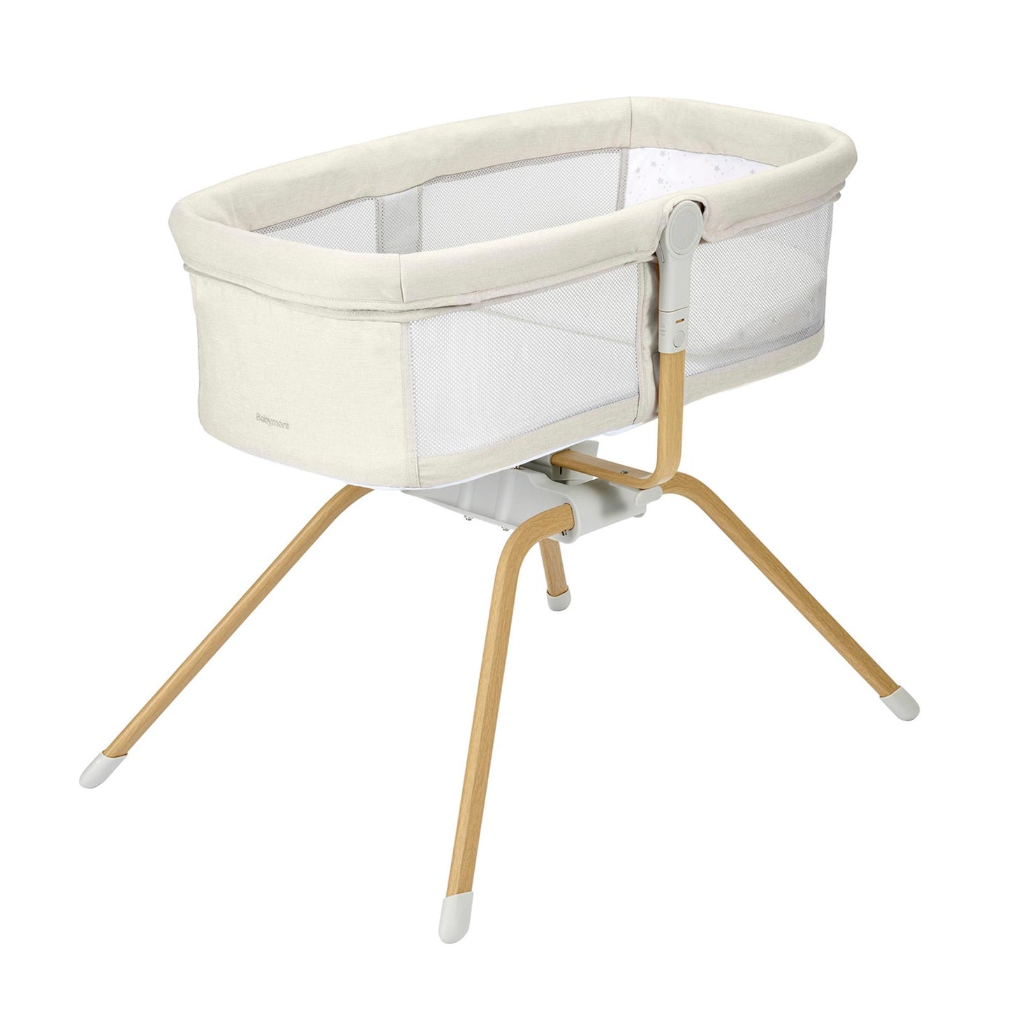 Babymore Air Motion Gliding Crib – Cream-Dreamy Nursery
