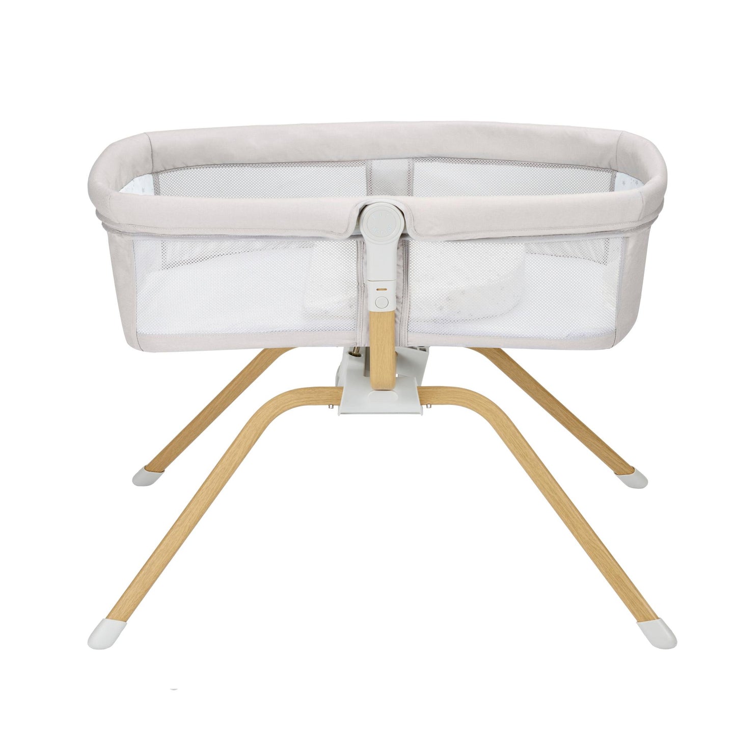 Babymore Air Motion Gliding Crib – Grey-Dreamy Nursery