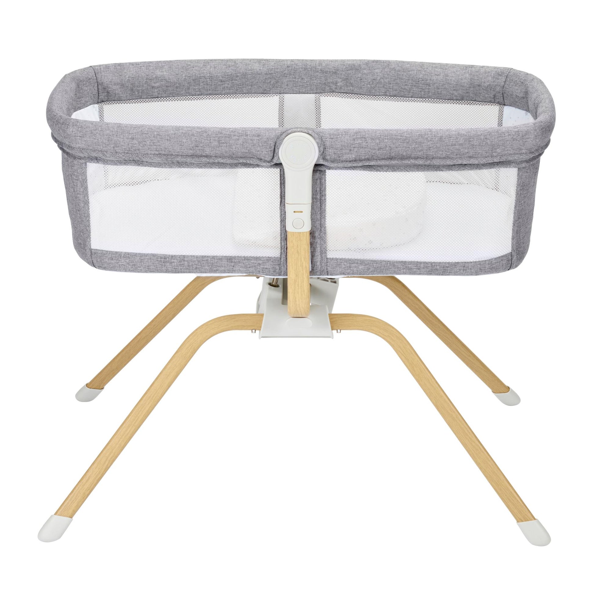 Babymore Air Motion Gliding Crib – Slate-Dreamy Nursery
