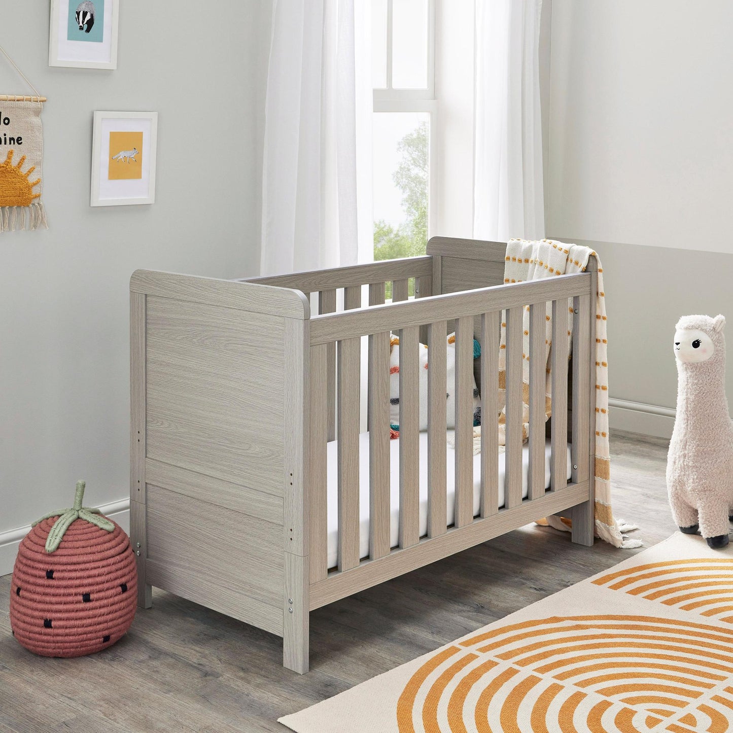 Babymore Caro Mini 3 Piece Room Set - Grey Wash-Dreamy Nursery