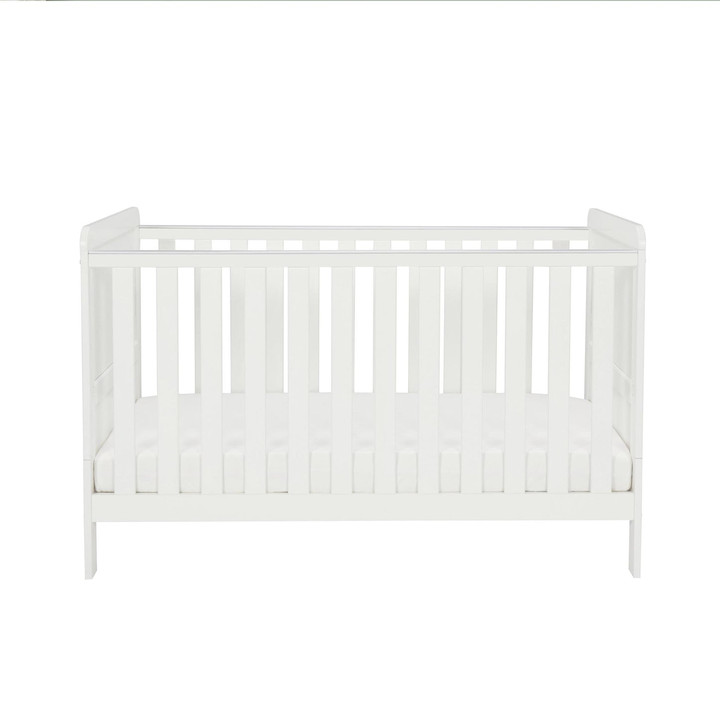 Babymore Caro Urban Cot Bed – White-Dreamy Nursery