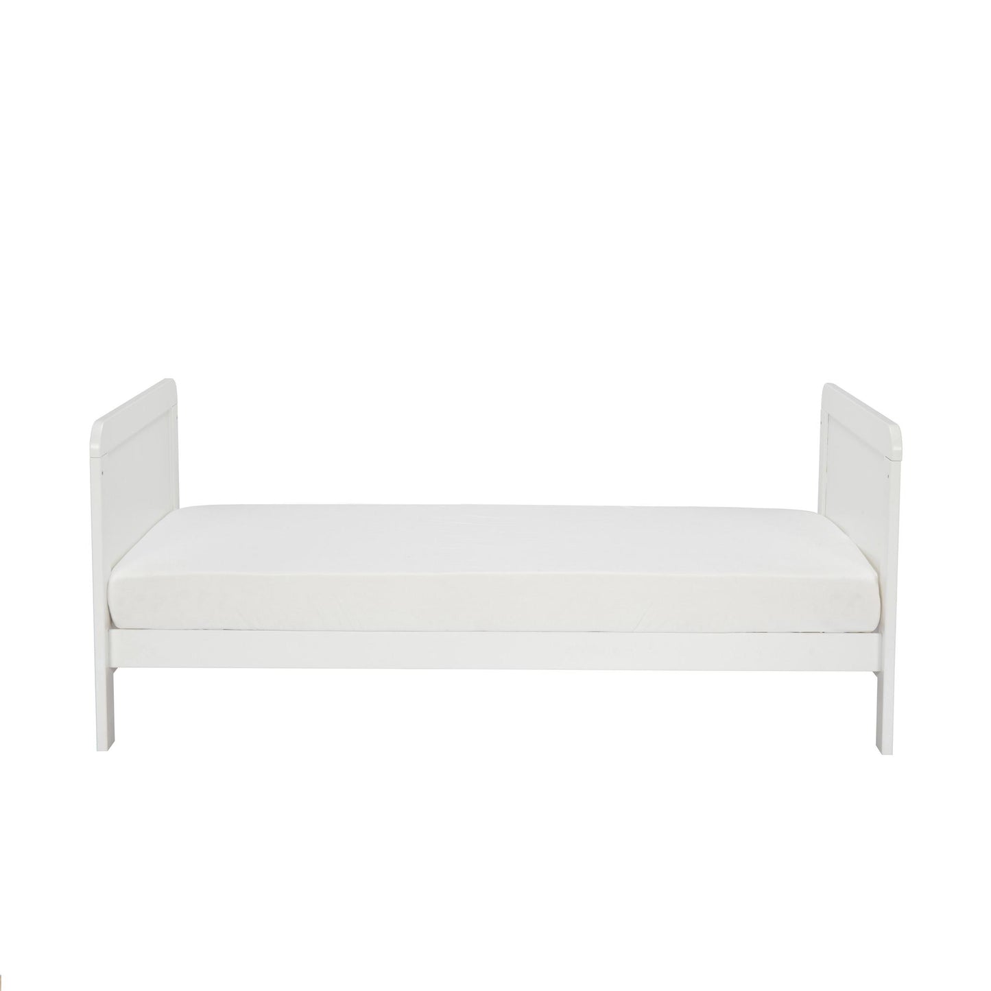 Babymore Caro Urban Cot Bed – White-Dreamy Nursery