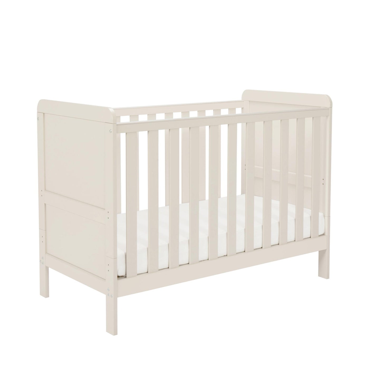 Babymore Caro Urban Mini Cot Bed - Cashmere-Dreamy Nursery