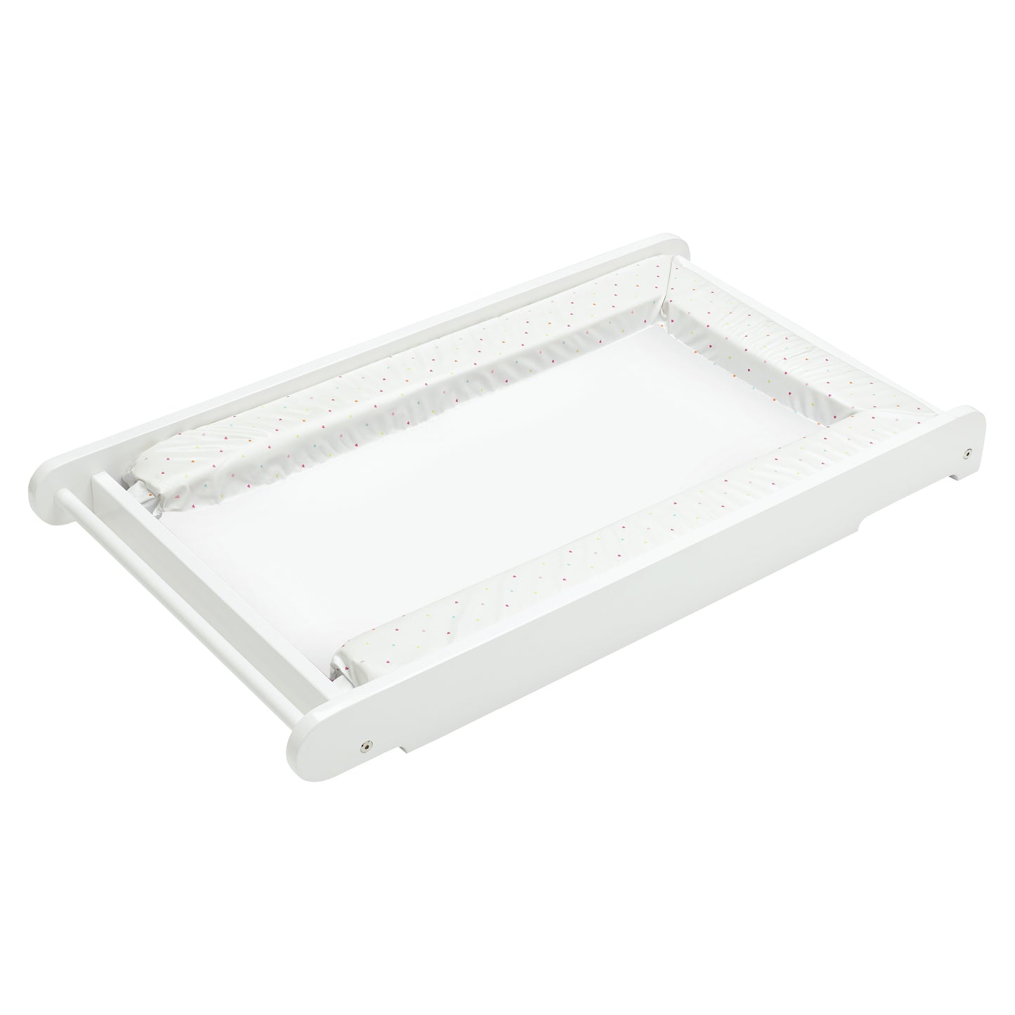 Babymore Cot Top Changer - White-Dreamy Nursery