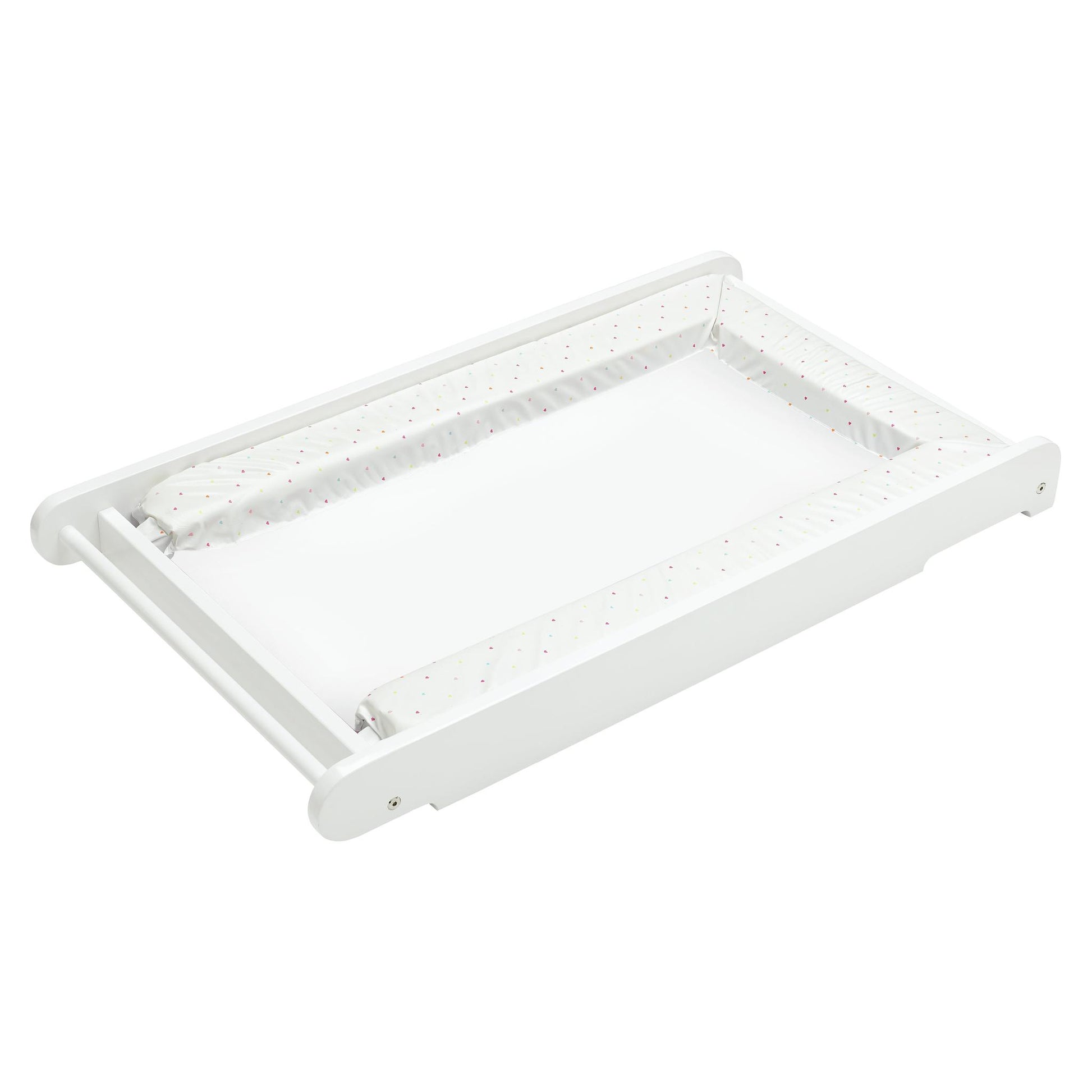 Babymore Cot Top Changer - White-Dreamy Nursery