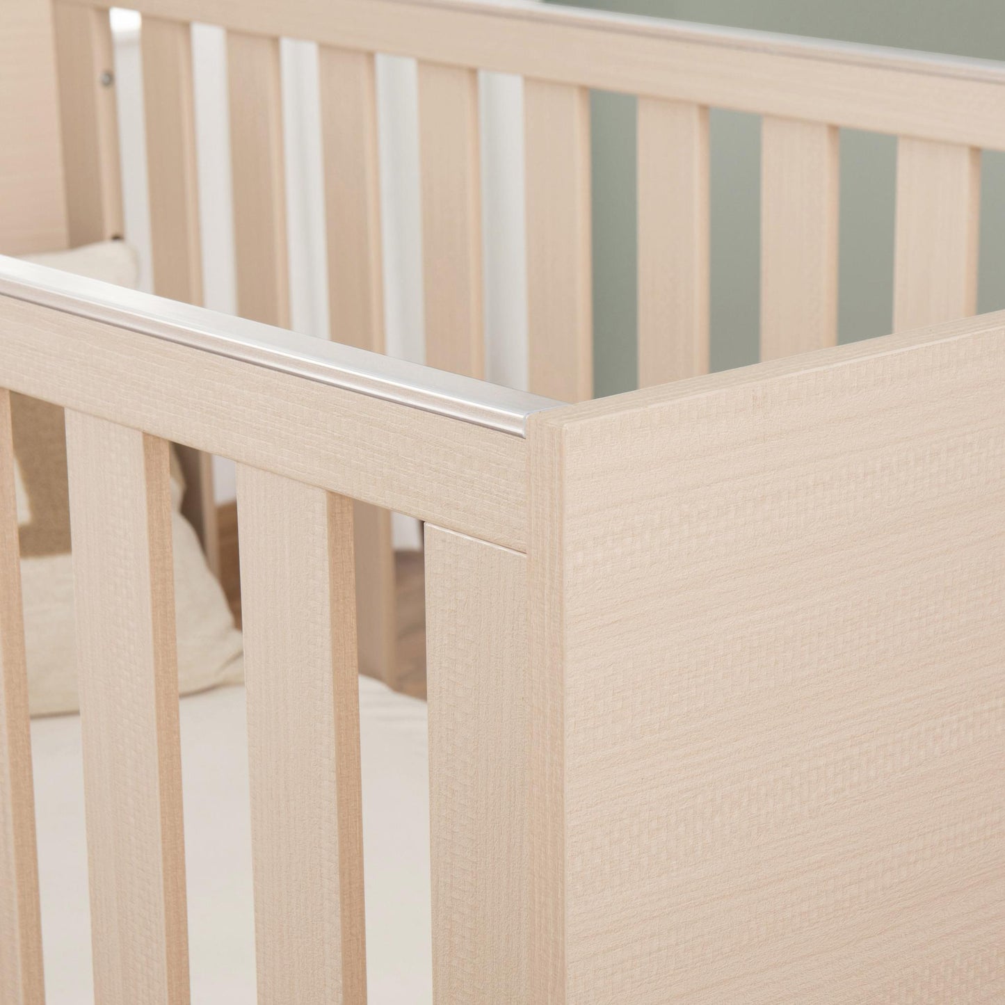 Babymore Dante Cot Bed – Natural-Dreamy Nursery
