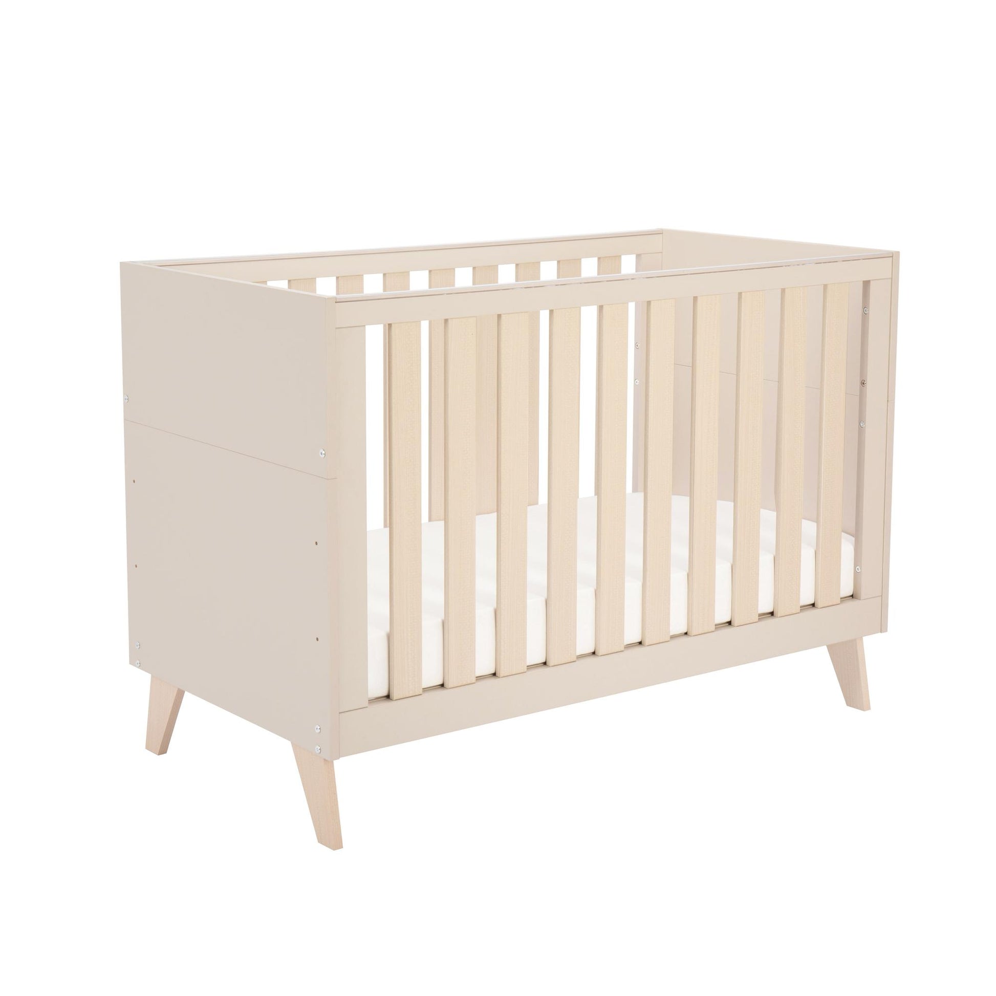 Babymore Dante Mini Cot Bed - Cashmere-Dreamy Nursery