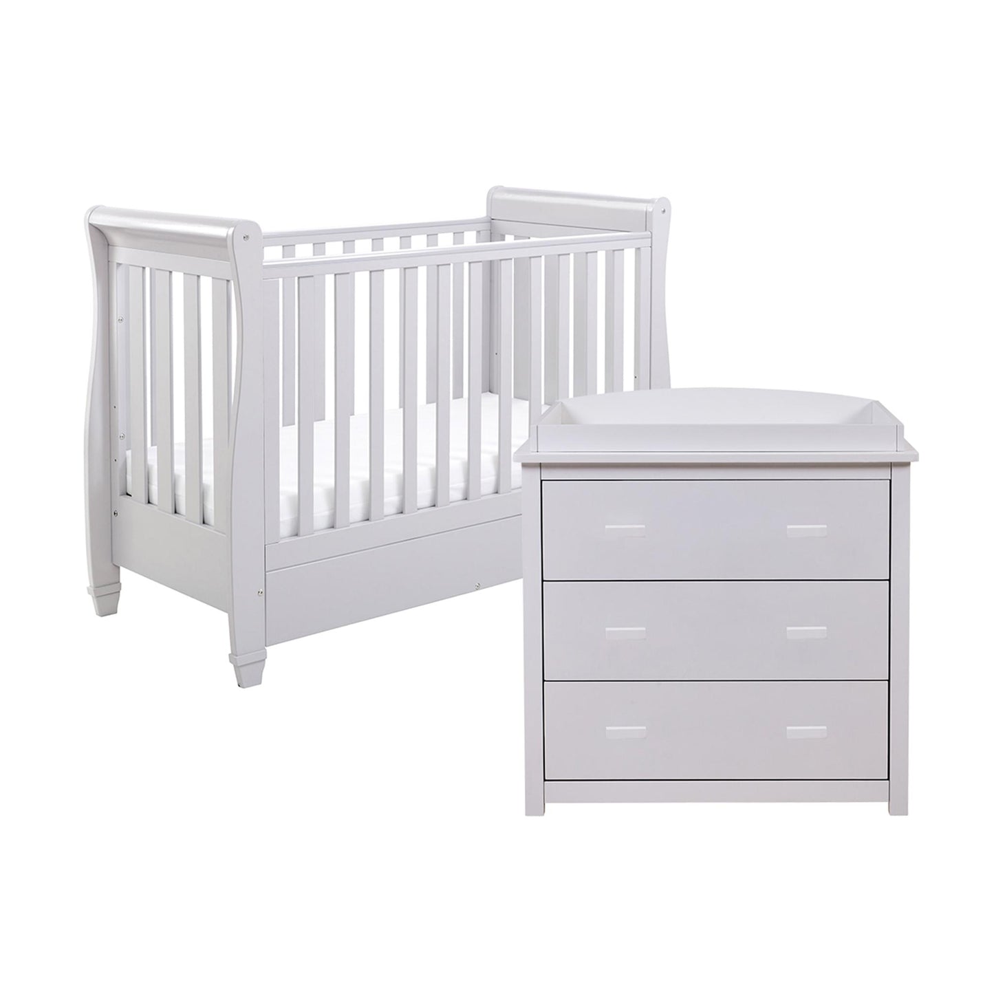 Babymore Eva Mini 2 Piece Nursery Room Set - Grey-Dreamy Nursery