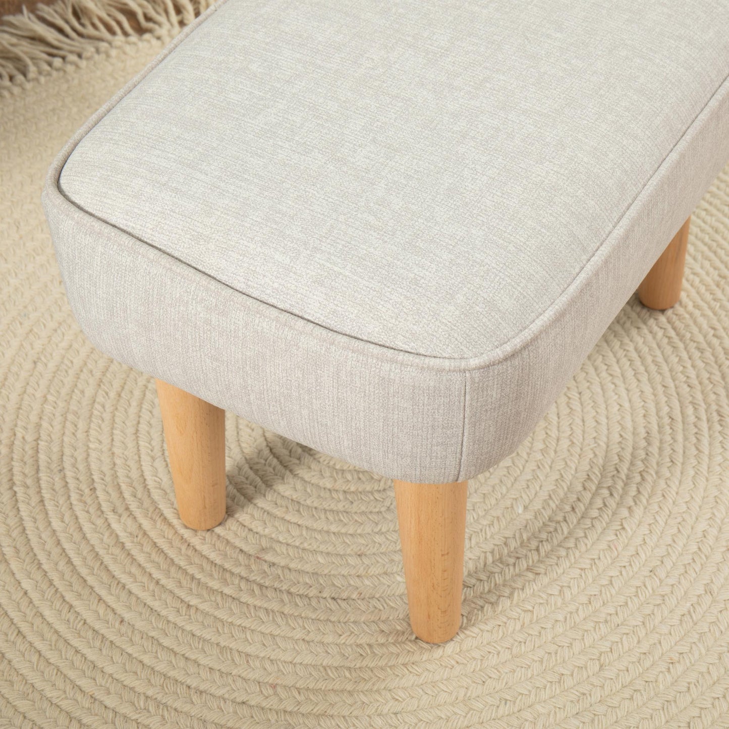 Babymore Ida Nursing Chair with Footstool – Cashmere-Dreamy Nursery