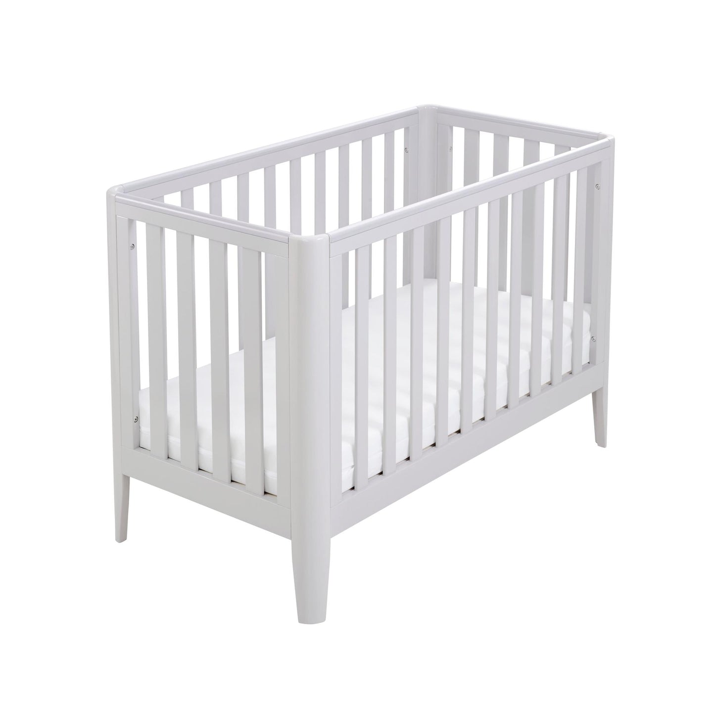 Babymore Iris Cot Bed – Grey-Dreamy Nursery