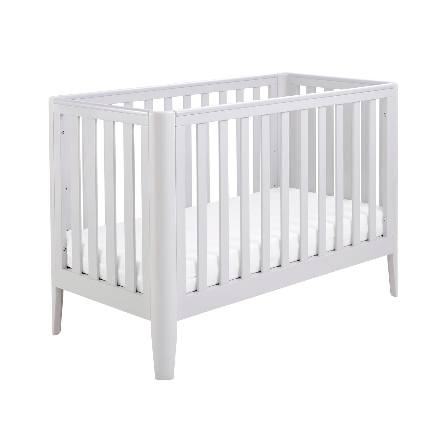 Babymore Iris Cot Bed – Grey-Dreamy Nursery