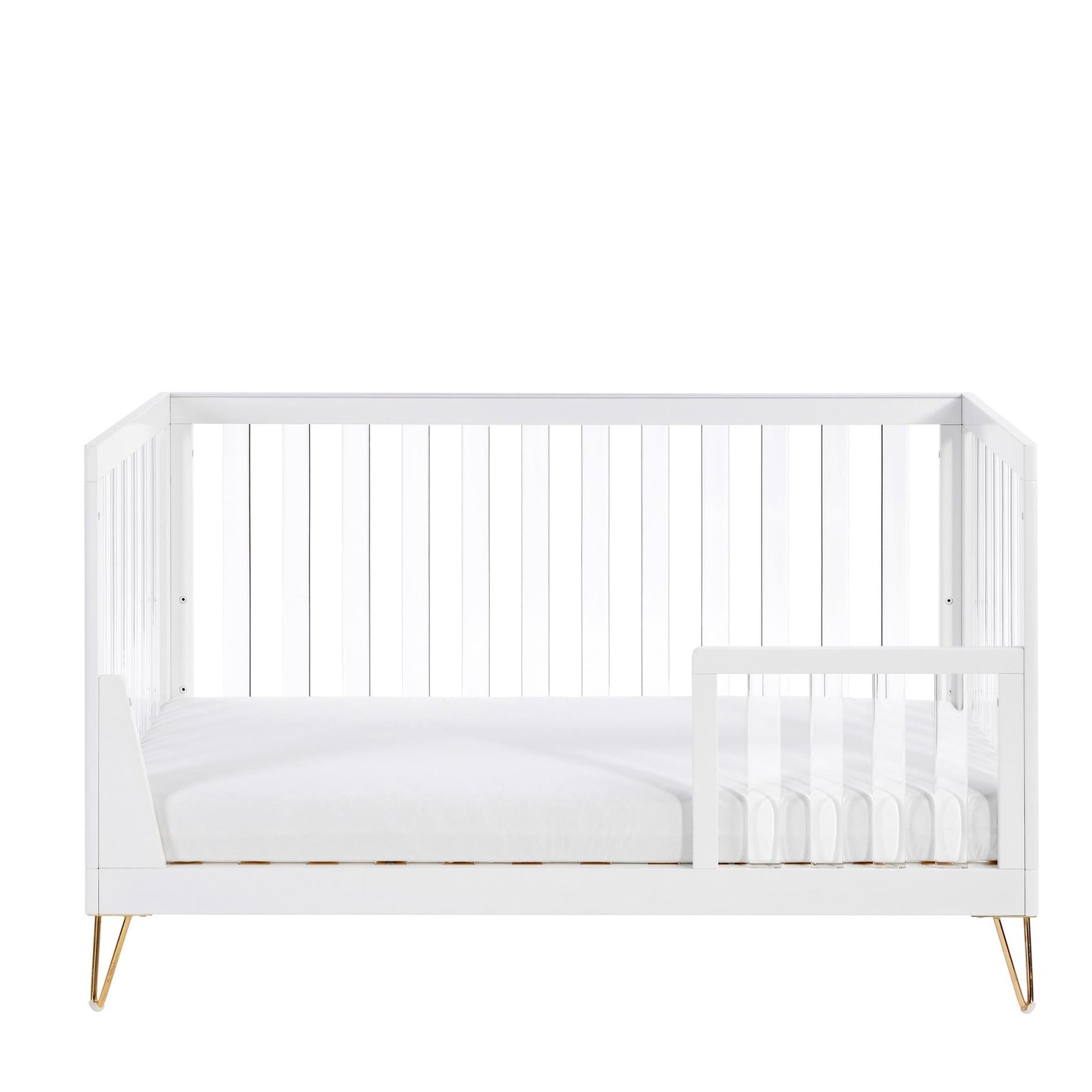 Babymore Kimi Acrylic Cot Bed-Dreamy Nursery