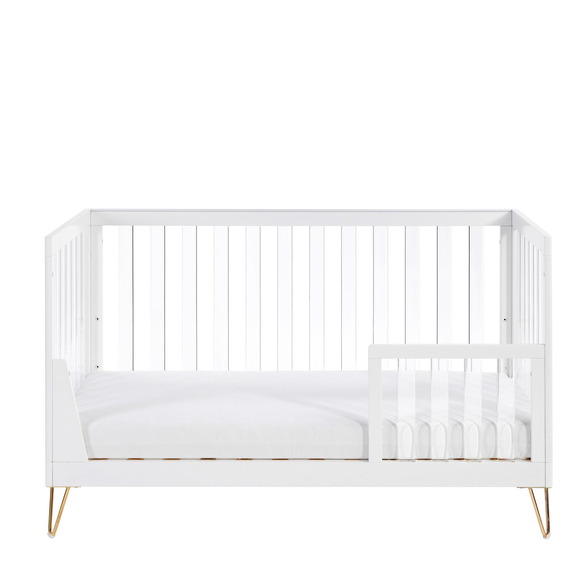 Babymore Kimi Acrylic Cot Bed-Dreamy Nursery